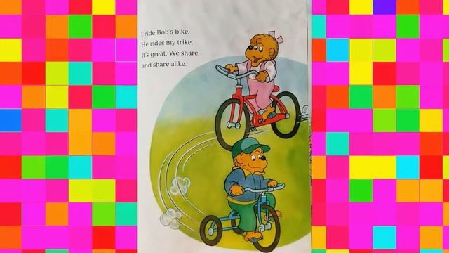 Dad reading "The Berenstain Bears 'Learn to Share' смотреть онлайн