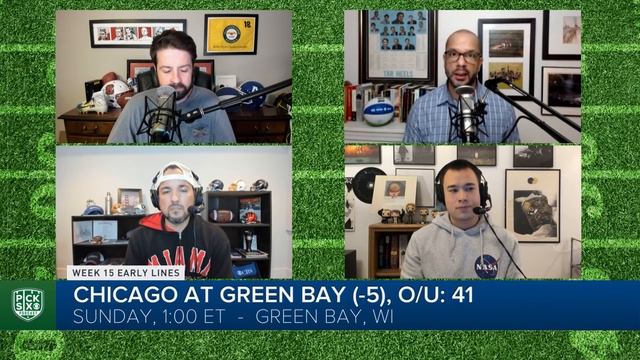 NFL Week 15 Picks, Early Look at Lines, Betting Advice I Pick Six Podcast смотреть онлайн