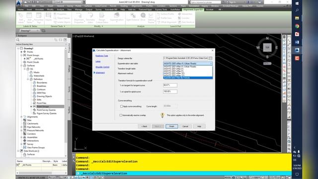 How to Create superelevation in AutoCad Civil3d | Design Superelevation for Road in Civil3d | Road смотреть онлайн