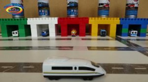 Городской транспорт и Железная дорога - Игрушки вагон Метро и поезда для детей