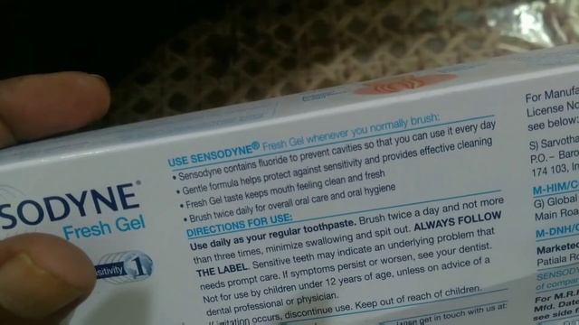 Sensodyne Sensitive Toothpaste Hows It Works And Uses