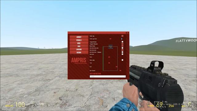 Garry's Mod Cheat | Ampris | FakeLag смотреть онлайн