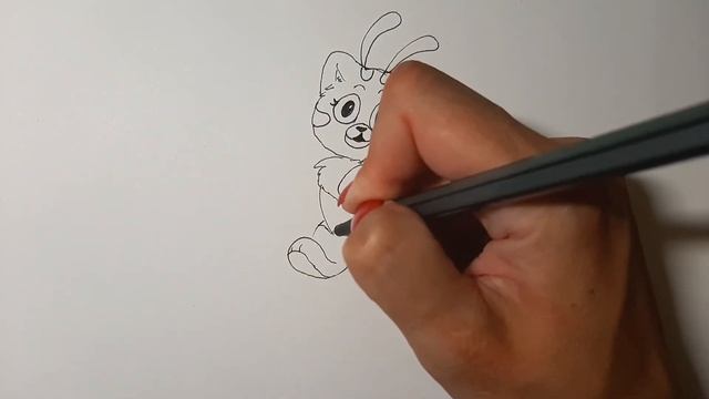 Как нарисовать Кэт Би Poppy Playtime / How to Draw CAT BEE смотреть онлайн