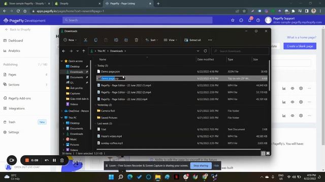 Change .json file to .pagefly file (Window) смотреть онлайн