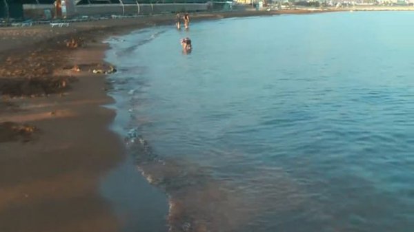 Eftalia Island(Eftalia Ocean, Marine, Aqua)Обзор пляжной линии. Где лучше заход в море