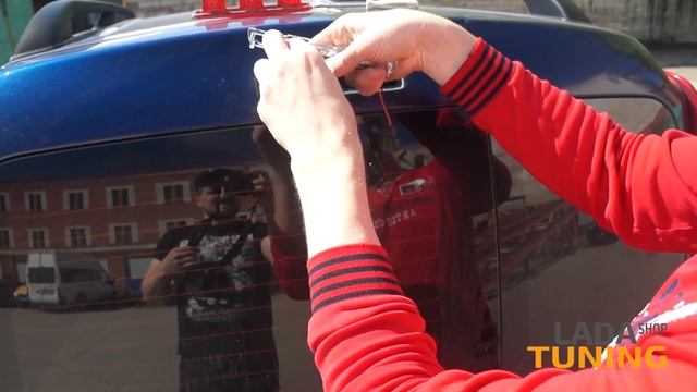 Светодиодный стоп сигнал задней двери лада Ларгус смотреть онлайн