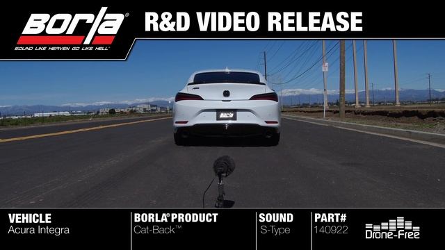 Borla Exhaust for 2023+ Acura Integra смотреть онлайн
