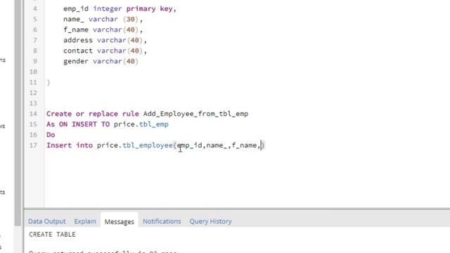 How To Create Insertion Rule in Postgresql смотреть онлайн