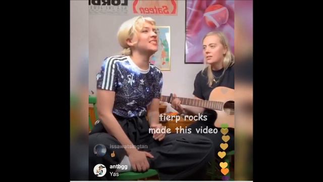 Tove Styrke - Borderline ~ Live on Instagram April 4, 2020 (Sweden) смотреть онлайн