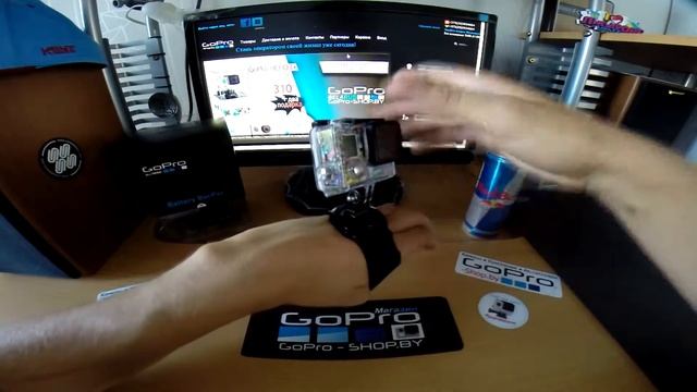 Крепления для GoPro в Минске ► GoPro крепление на руку обзор ◄ GoPro-Shop.by