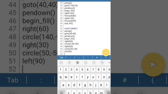 How to make WhatsApp logo using python in mobile ? || Make logo using python смотреть онлайн