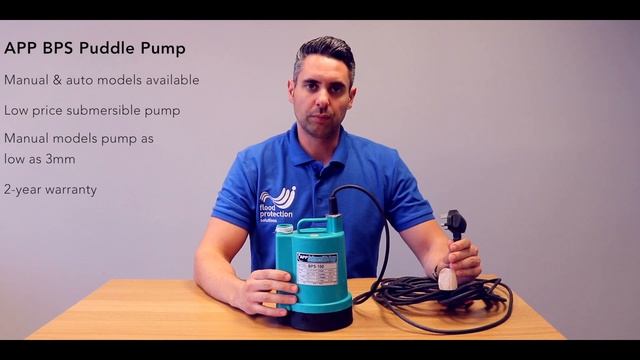 APP BPS 100 Puddle Pump | Pump for Flooded Basements | Flood Pump | Pumps to 3mm Depth смотреть онлайн