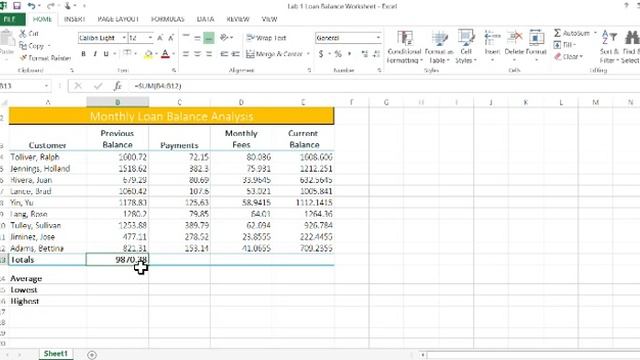 Steps 5- 7 in Excel Project смотреть онлайн