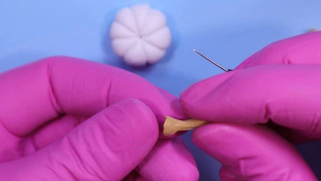 Праздничная тыква?Полимерная глина?Festive Pumpkin?Polymer Clay?