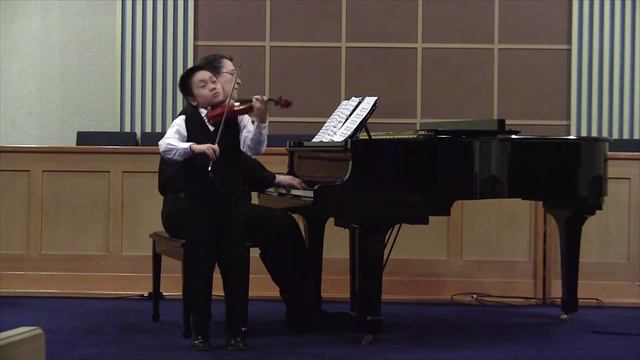 Violin Prodigy Spencer Tsai, age 9 - Paganini "The Carnival Varieties Op.2" (Spencer's version) смотреть онлайн
