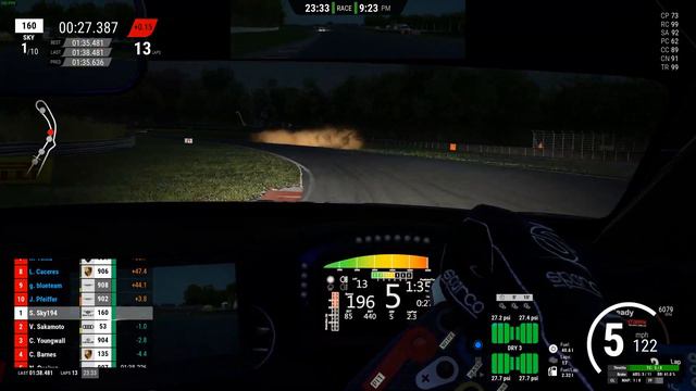 ACC: US CP Server Multiplayer @ Oulton Park / Bentley GT3 смотреть онлайн