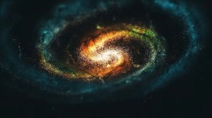 4K Абстракция космос. Amazing Galaxy with Calming Music!