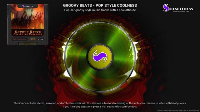 Groovy Beats - Pop Style Coolness - Stock Library Demo смотреть онлайн
