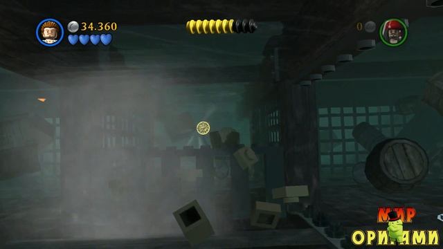 Прохождение игры LEGO Pirates of the Caribbean (PC) #3 (Крушение корабля) смотреть онлайн