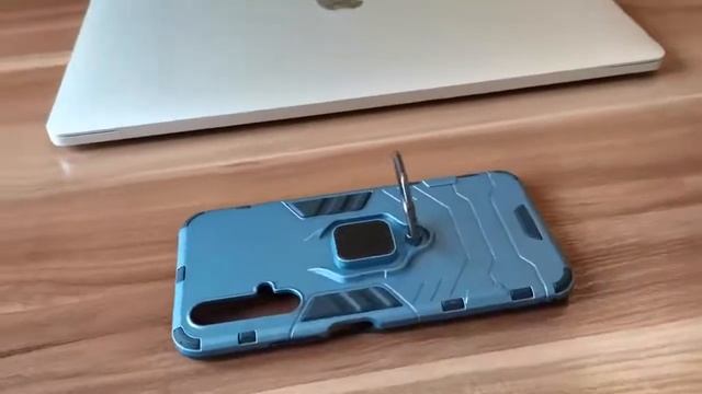 Противоударный защитный чехол Blue для телефона Honor 20 Pro смотреть онлайн