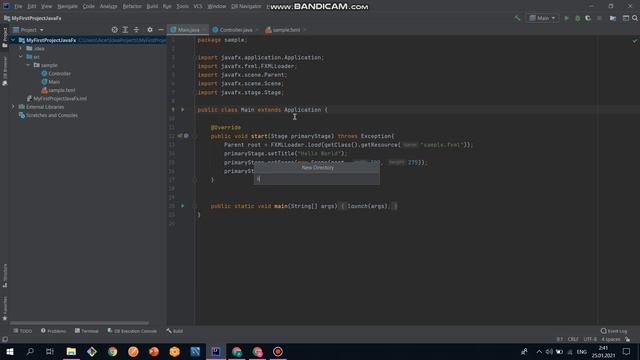 как создать проект JavaFX в IntelliJ IDEA смотреть онлайн
