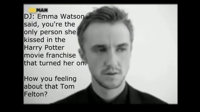 Tom Felton admits past relationship with Emma Watson смотреть онлайн