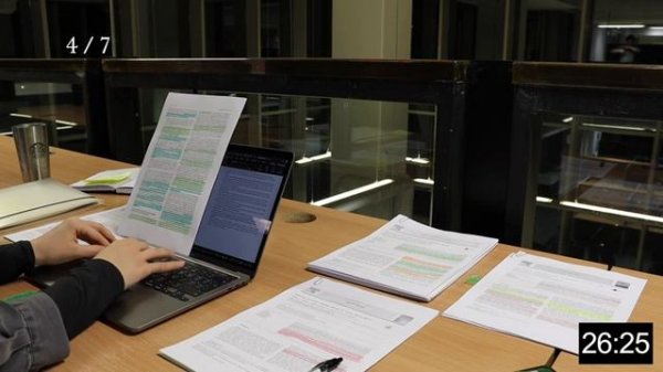 7 HOUR STUDY WITH ME at the LIBRARY | University of Glasgow|Background noise, 10 min break, no musi