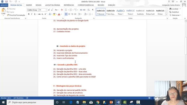 CURSO DE GEORREFERENCIAMENTO DE IMÓVEIS RURAIS - PRÁTICA COM O TOPOCAD2000 смотреть онлайн