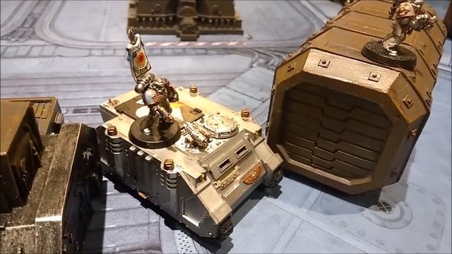 8th Edition Battle Report - Militarum Tempestus Vs Iron Hands - 1000pts смотреть онлайн