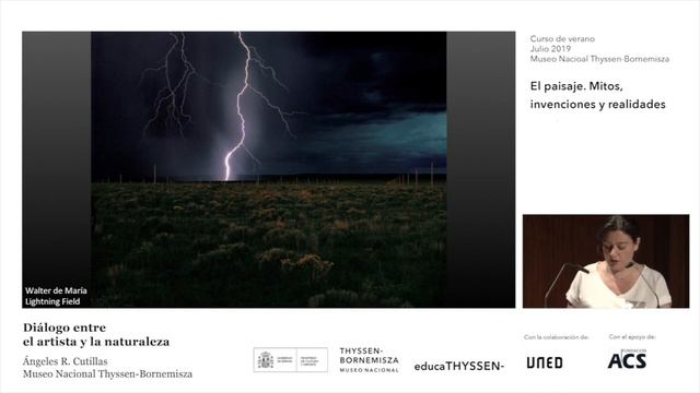 Conferencia | Diálogo entre el artista y la NATURALEZA - ÁNGELES R. CUTILLAS | Curso EL ... (6/9) смотреть онлайн