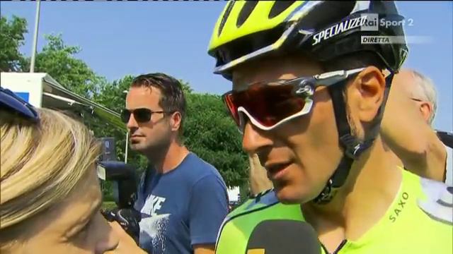 Interview Ivan Basso avant le départ du Tour de France смотреть онлайн