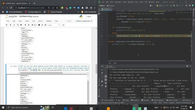Writing python code to recover all your stored wifi credentials | Part-II | Creating Python File смотреть онлайн