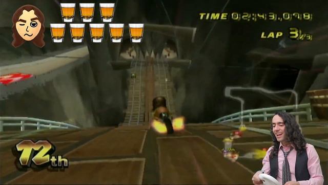 Can We Win The Flower Cup While Drunk | Mario Kart Wii DD Challenge