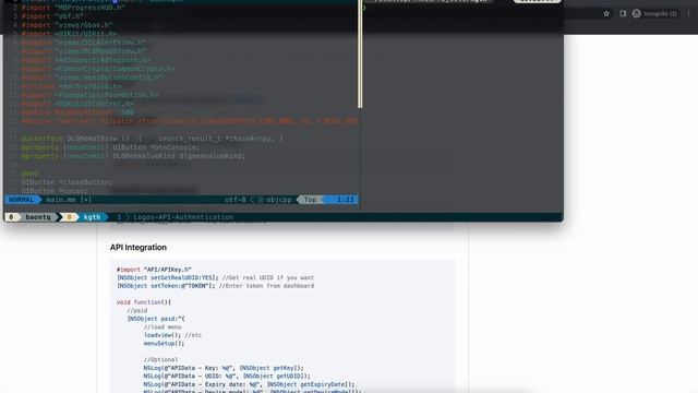 [PART 1] Cách tích hợp server key phiên bản V3 vào project dylib, IPA. Tích hợp API quản lý key iOS смотреть онлайн