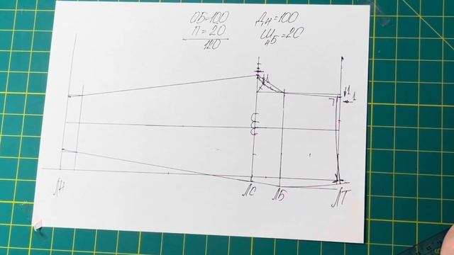 Брюки карго. Построение выкройки. смотреть онлайн