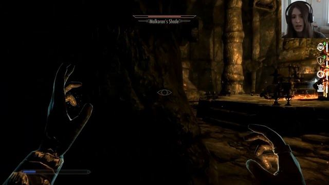 Skyrim Let's Play 127 - female Argonian w face cam смотреть онлайн