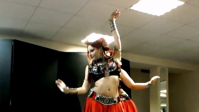 Доминика и Этель. Балканский Трайбл фьюжн. Презентация направлений в "EthnaOpium" смотреть онлайн