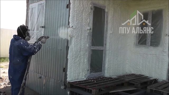 Утепление пенополиуретаном от 