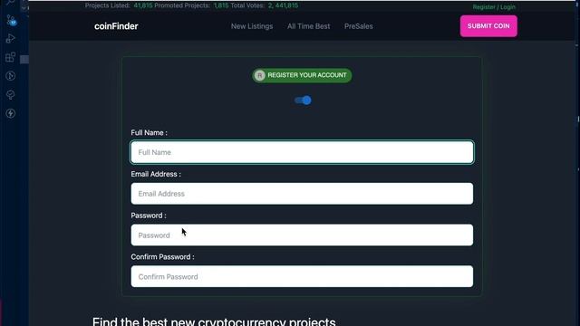 How to Build a Cryptocurrency Listing Site Like CoinSniper with Next.js PART 3 смотреть онлайн