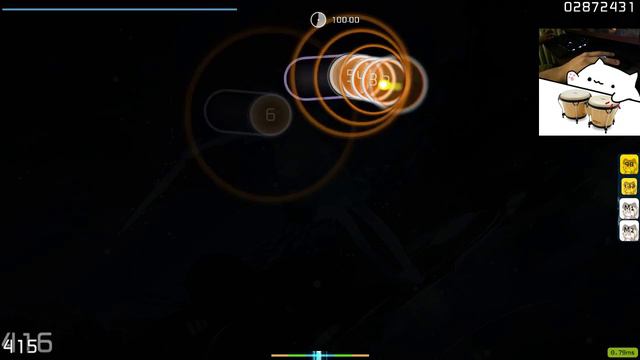 [osu!] Bongo Cat Liveplay- Sota Fujimori - DANCE ALL NIGHT [KawaMilr's Insane] FC 1x50 смотреть онлайн