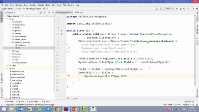 Reflection. Часть 1 (прокачанная Java) смотреть онлайн
