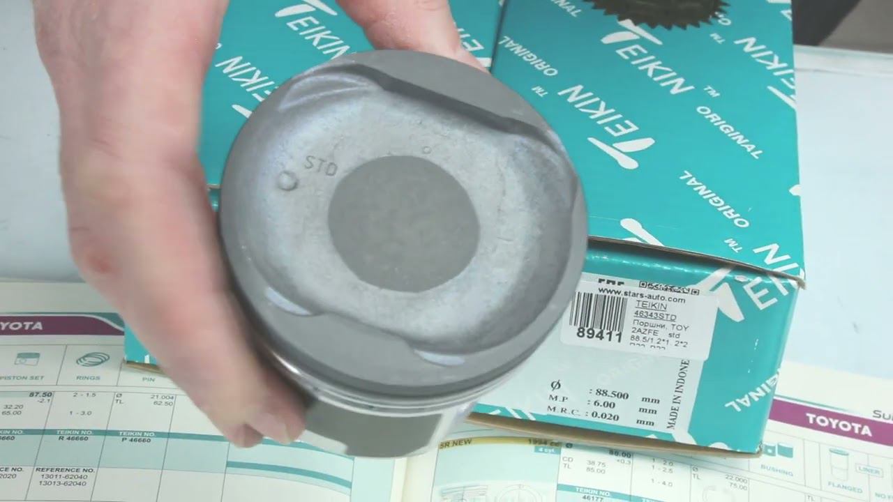 2AZFE (2.4L) Toyota поршни Teikin 46343TD и 4634350 смотреть онлайн