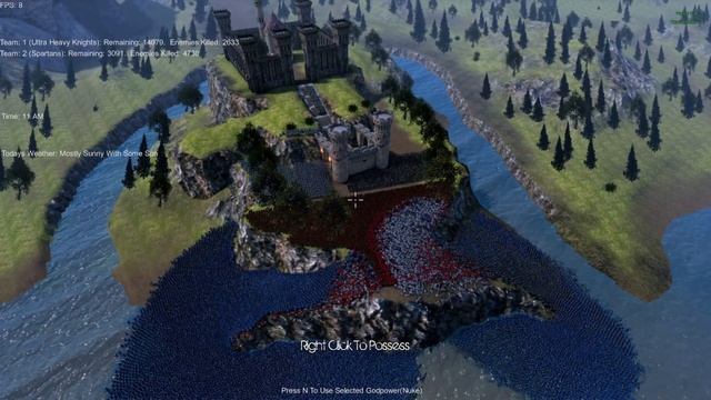 25K Castle Siege | Longest Castle Siege Battle | Ultimate Epic Battle Simulator смотреть онлайн