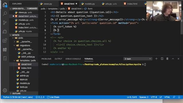 W7D1: DJANGO TEMPLATES (2 of 2) смотреть онлайн
