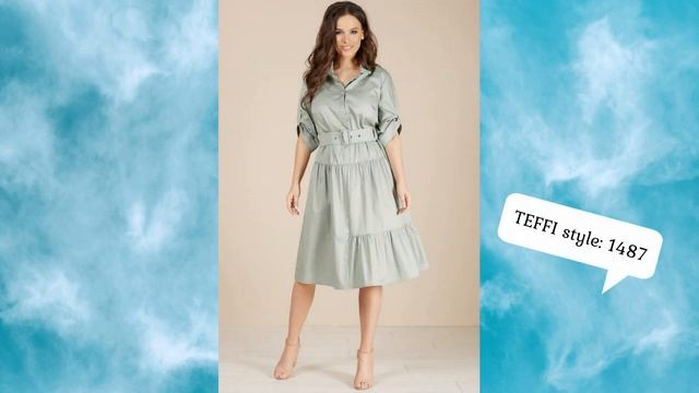 ПЛАТЬЯ ИЗ ХЛОПКА НА ЛЕТО 2020 | Мода из Белоруссии? | СТИЛЬ В 50-60 ЛЕТ | (Часть 2) смотреть онлайн