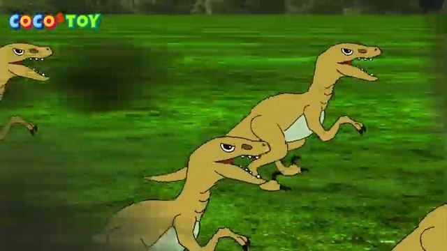 [53min] Big Adventure Of 5 Little Dinosaurs #26~31ㅣdinosaurs Animation For KidsㅣCoCosToy