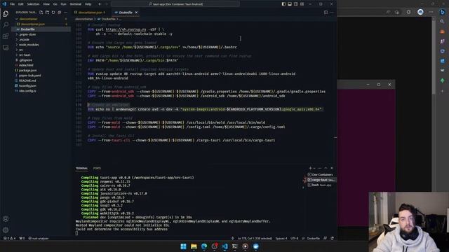 Dev Container for Tauri + Android смотреть онлайн