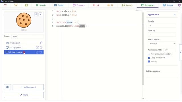 How to make a clicker game in Ct.js смотреть онлайн