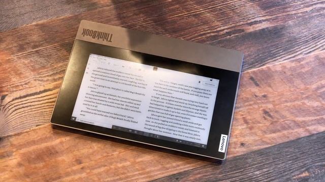 Lenovo ThinkBook Plus Hands On смотреть онлайн