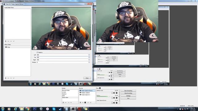 OBS - How to : Crop your webcam and chroma key смотреть онлайн